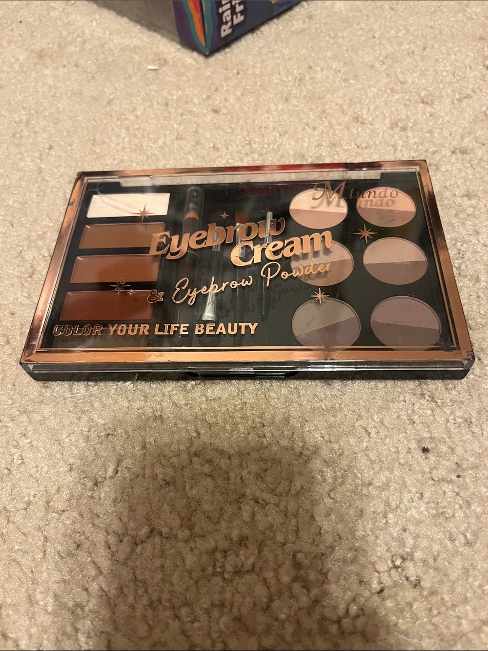 Eyebrow Cream & Powder Palette - Neutral Brown Shades - Picture 2 of 7